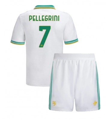 AS Roma Lorenzo Pellegrini #7 Replik 3rd trikot Kinder 2025-26 Kurzarm (+ Kurze Hosen)
